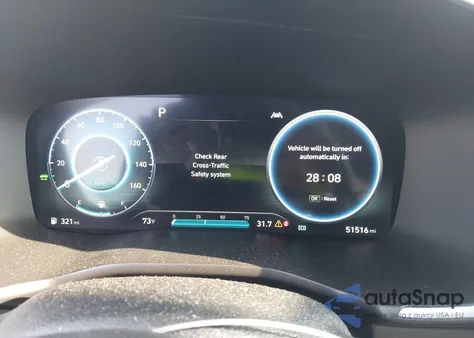 2021 Hyundai Santa Fe Hybrid Limited from USA, damaged, VIN KM8S5DA1XMU007511